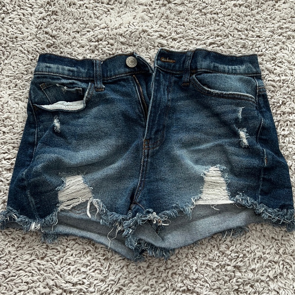 SO clothing vintage stretch shorts 7/28W curvy mom shorts
